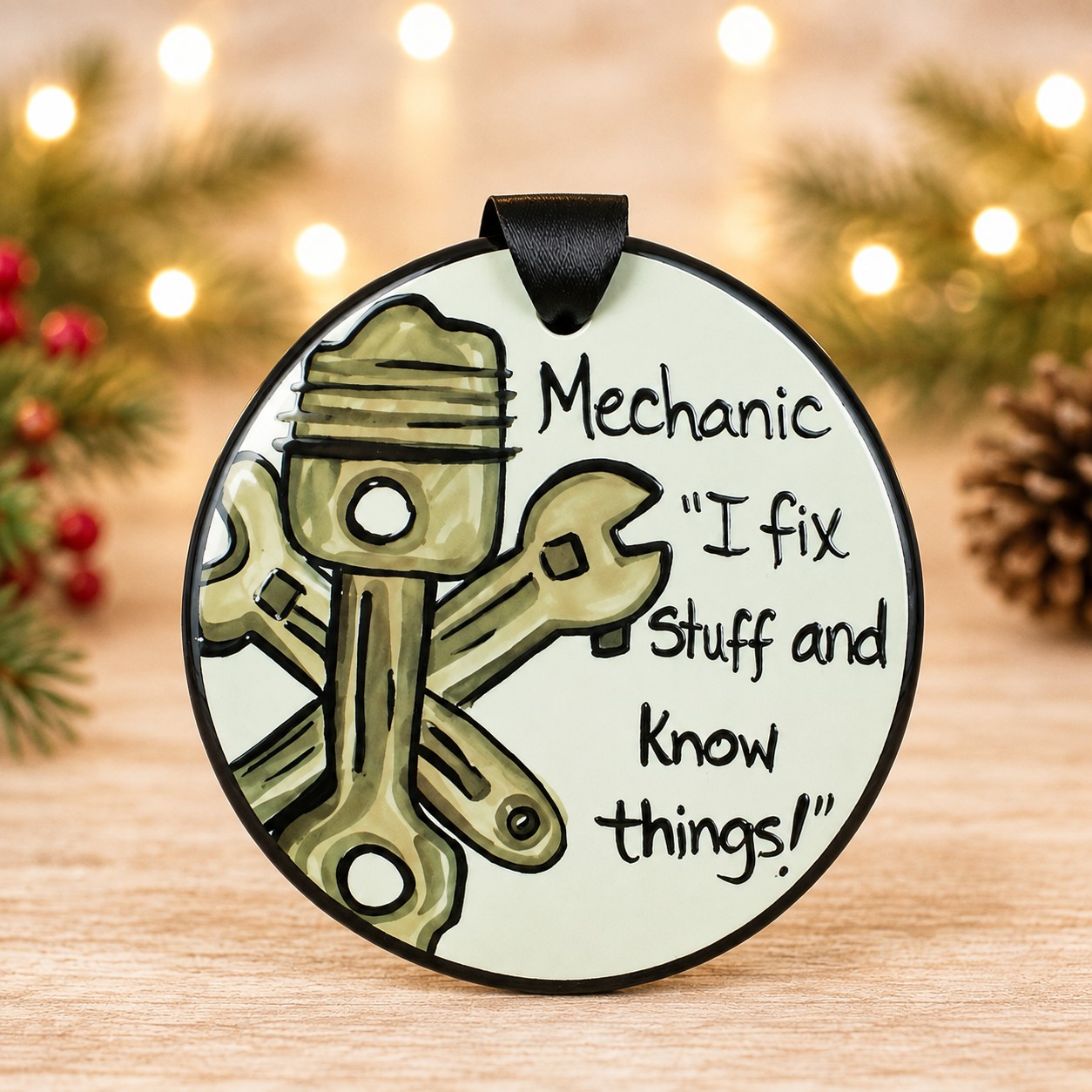 Mechanic Ornament